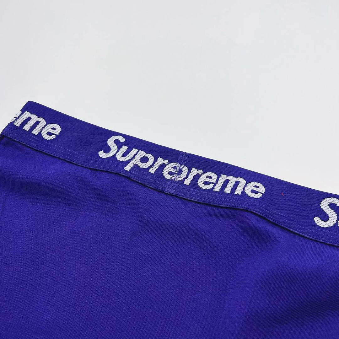 Chanel SU* Hanes Boxer Briefs——Purple - Image 4