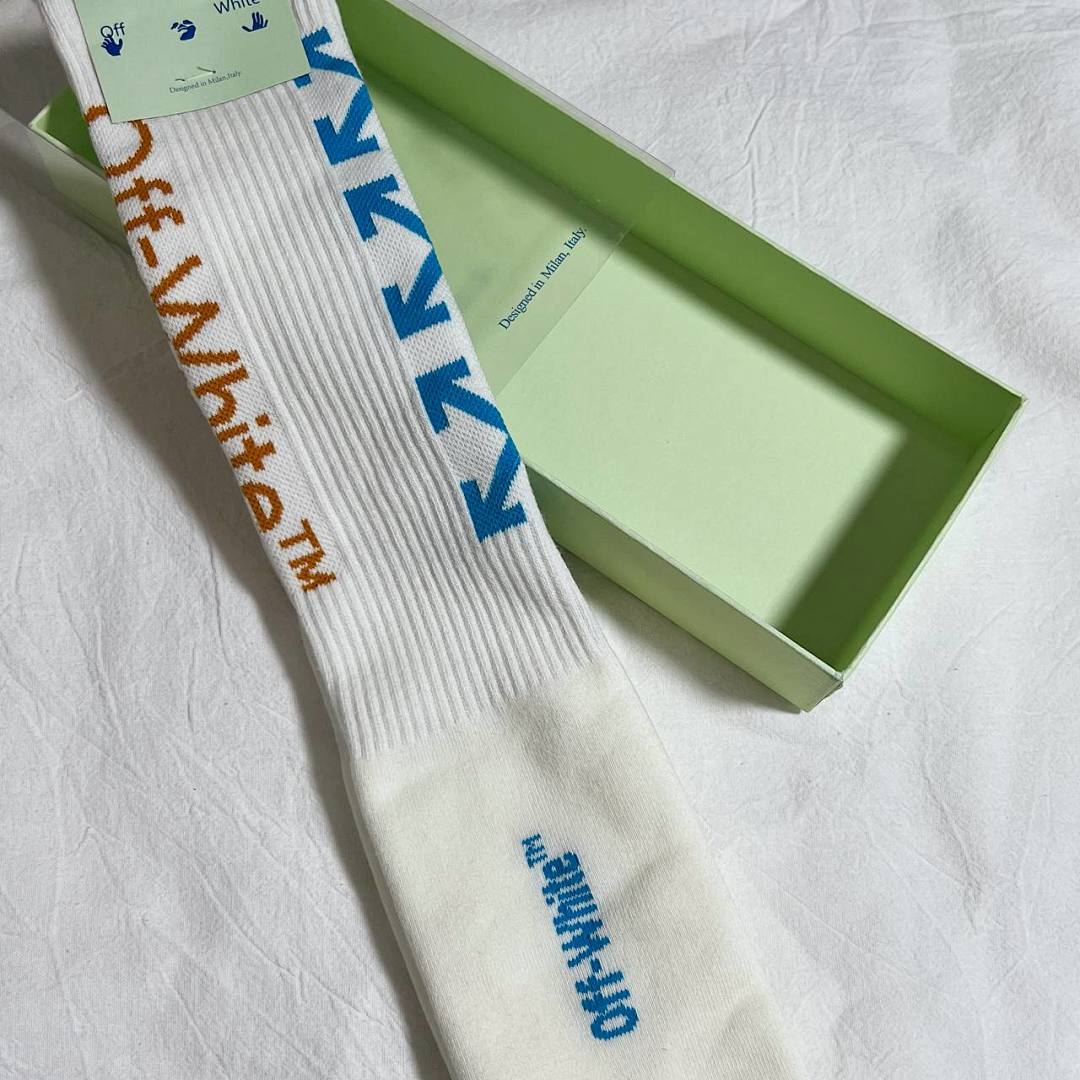 Accessiories OFF WHITE 2019 Blue Socks - Image 9