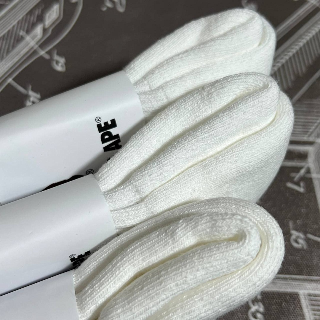 Bape 2023 BA Towel Socks - Image 12