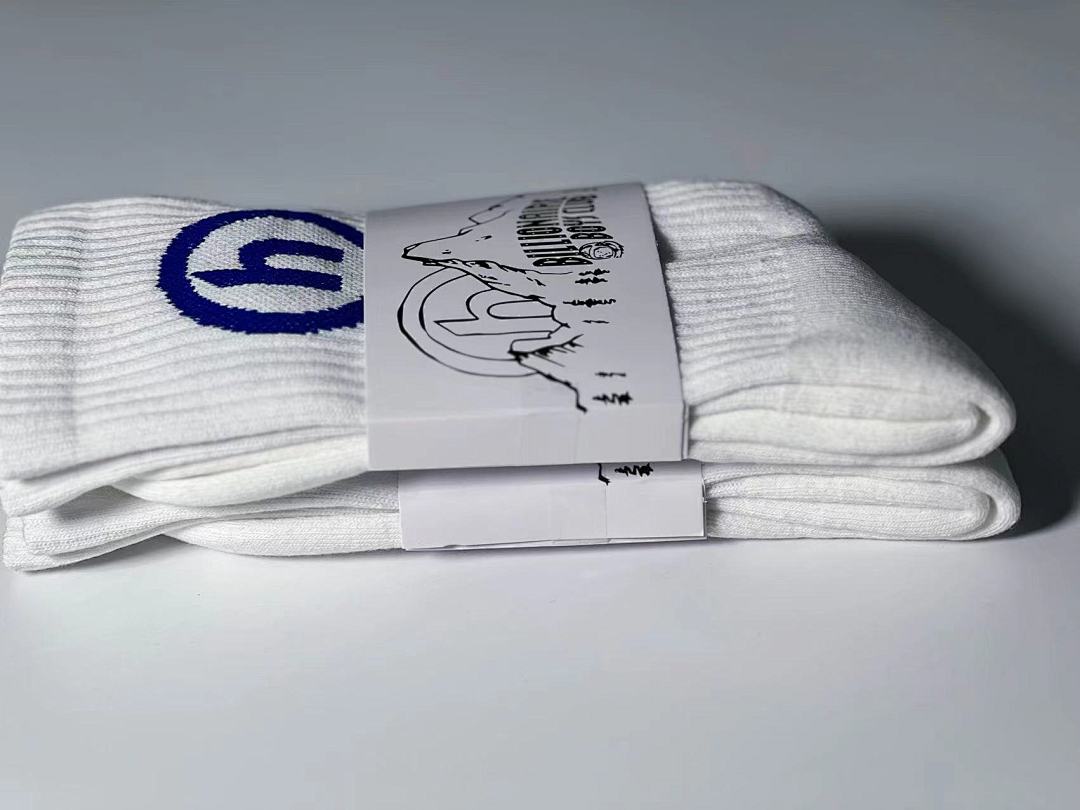 Accessiories 1: 1 Billionaire Boys Club × HIDDEN Blue Socks————Unique Correct Version - Image 9