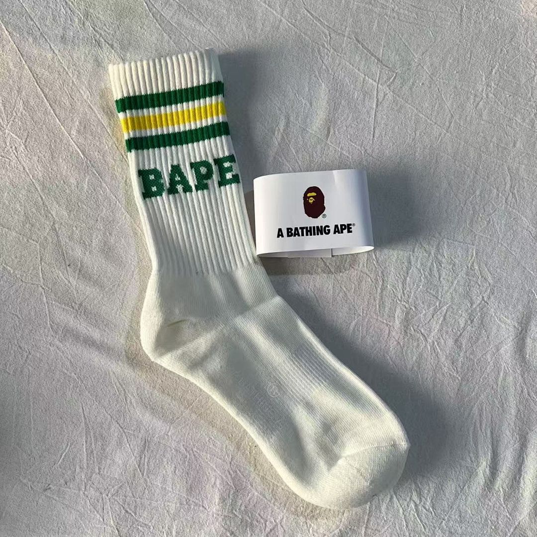 Bape NEW Bape Towel Socks - Image 17