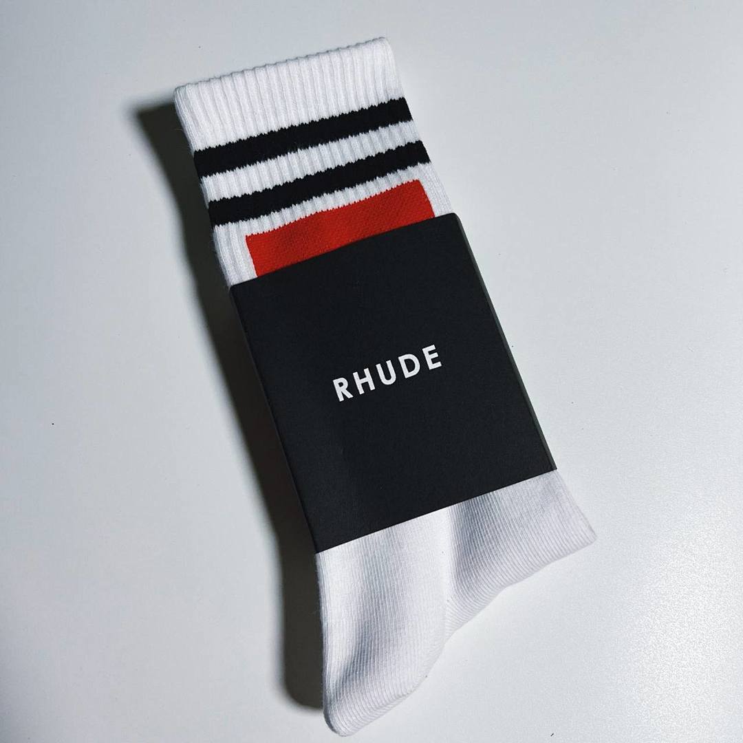 Accessiories Rhude Socks Flat Bottom Collection - Image 2