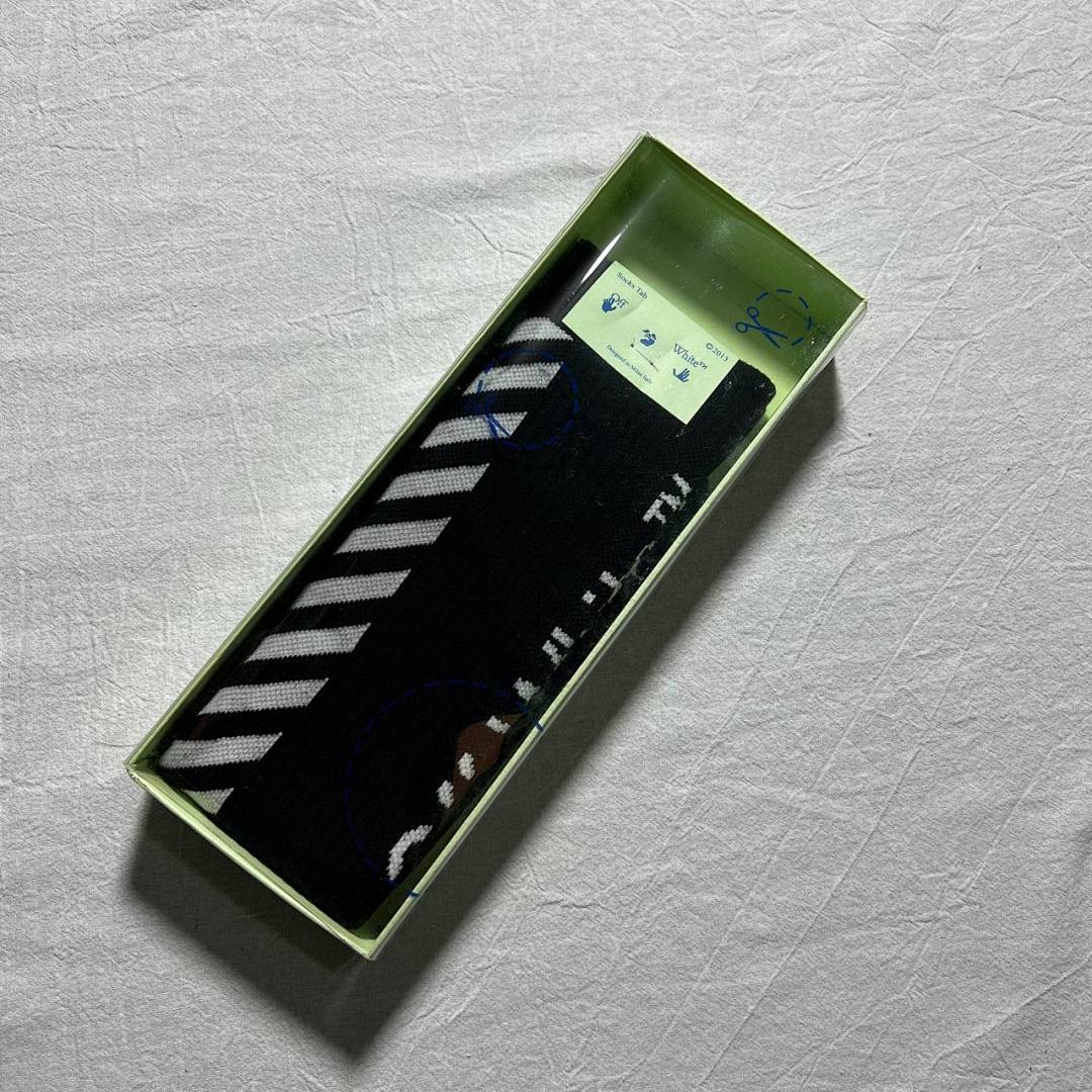 Accessiories OFF-WHITE Striped Black Towel Socks