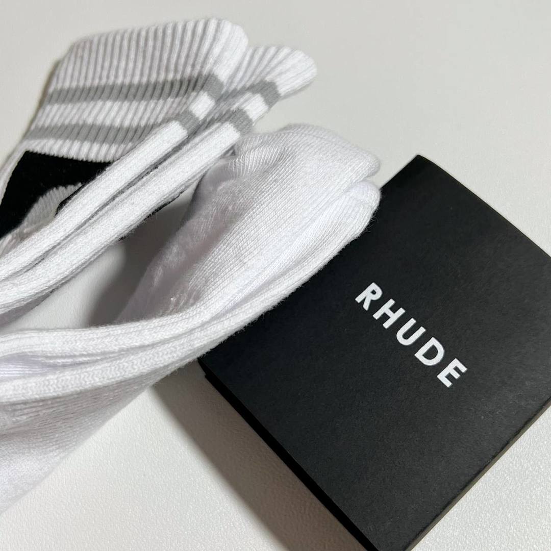 Accessiories VINTAGE RHUDE Moutain 1:1 Towel Socks - Image 8