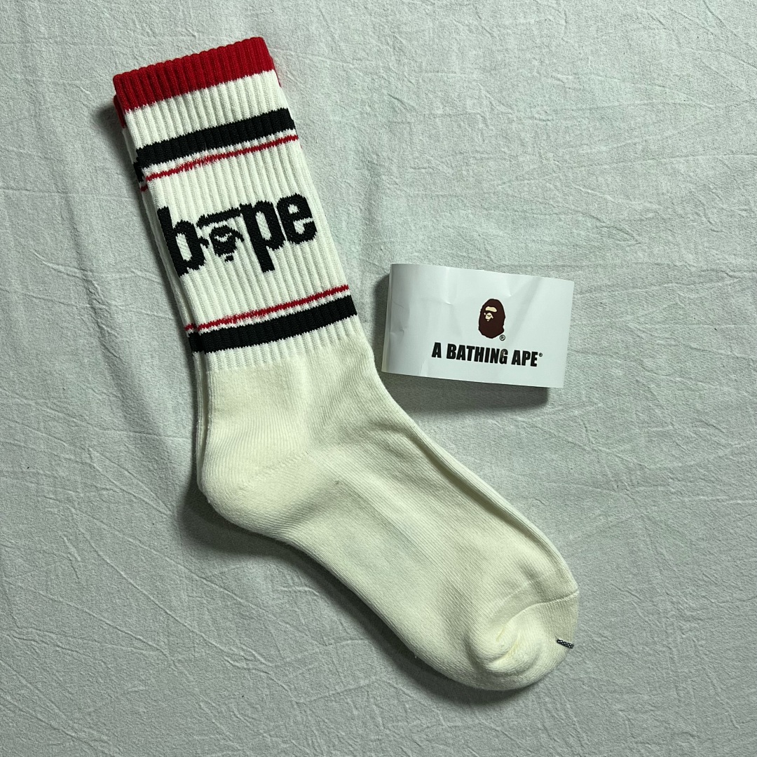 Bape 2024 New Towel Trick Socks - Image 22