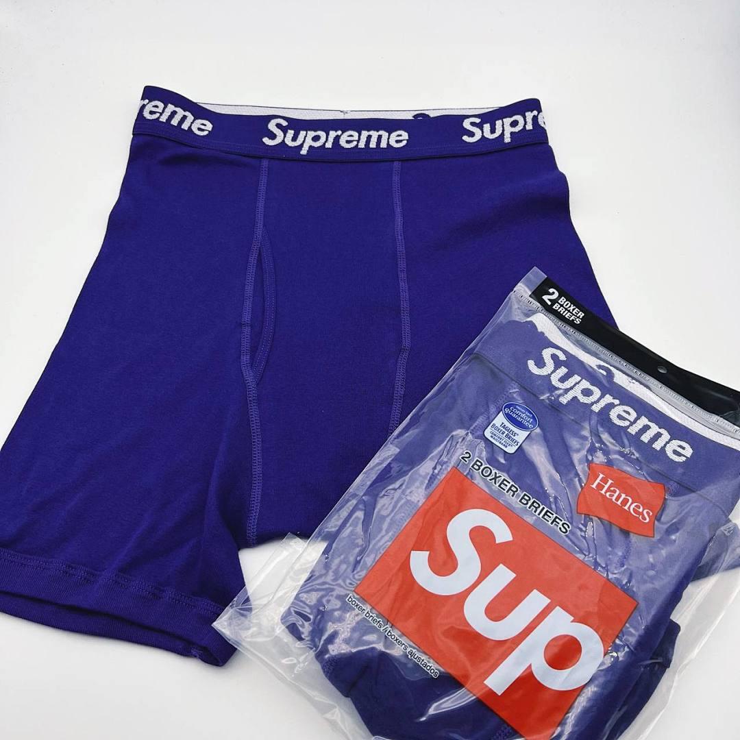Chanel SU* Hanes Boxer Briefs——Purple