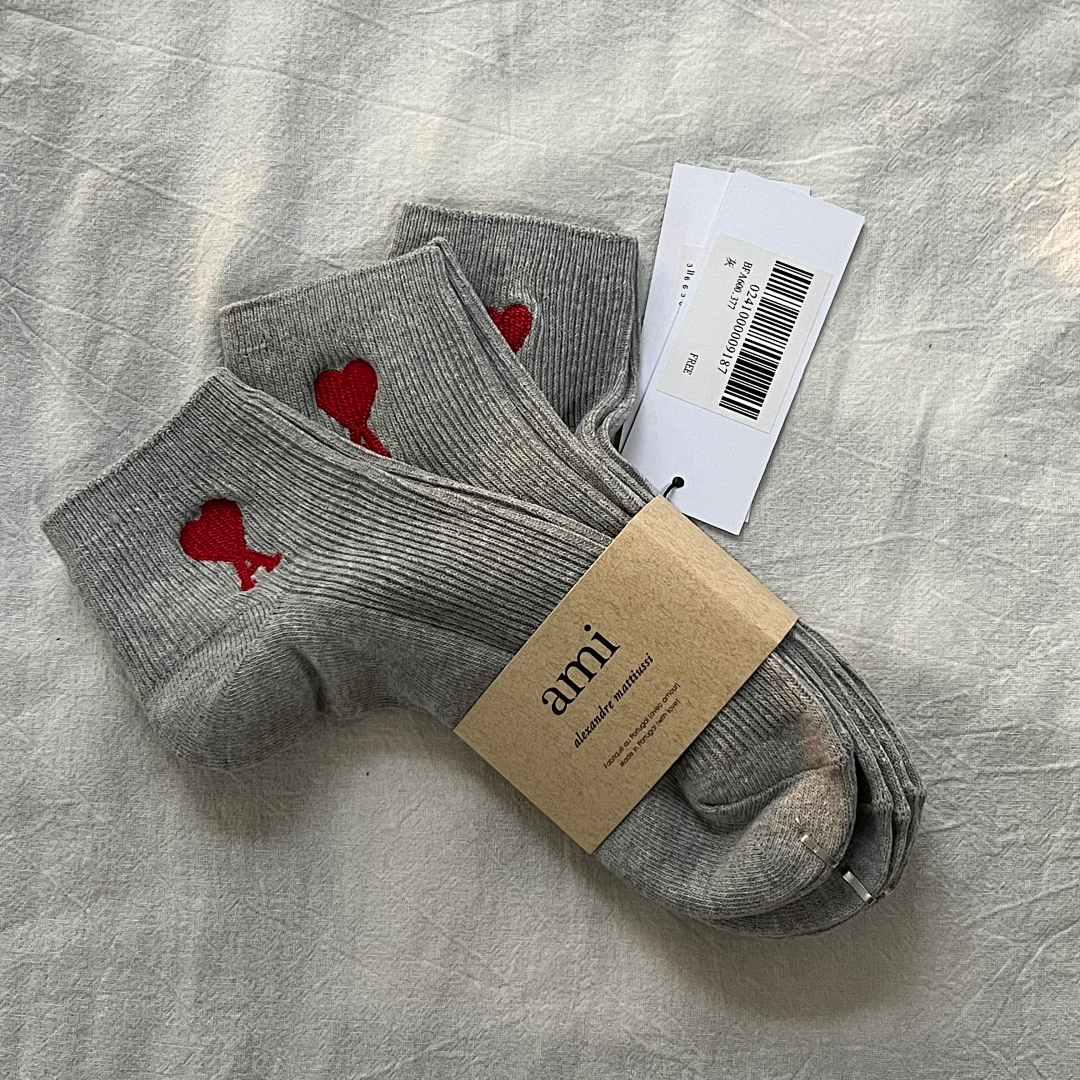 Accessiories 3 Pair A Set AMI Socks - Image 3