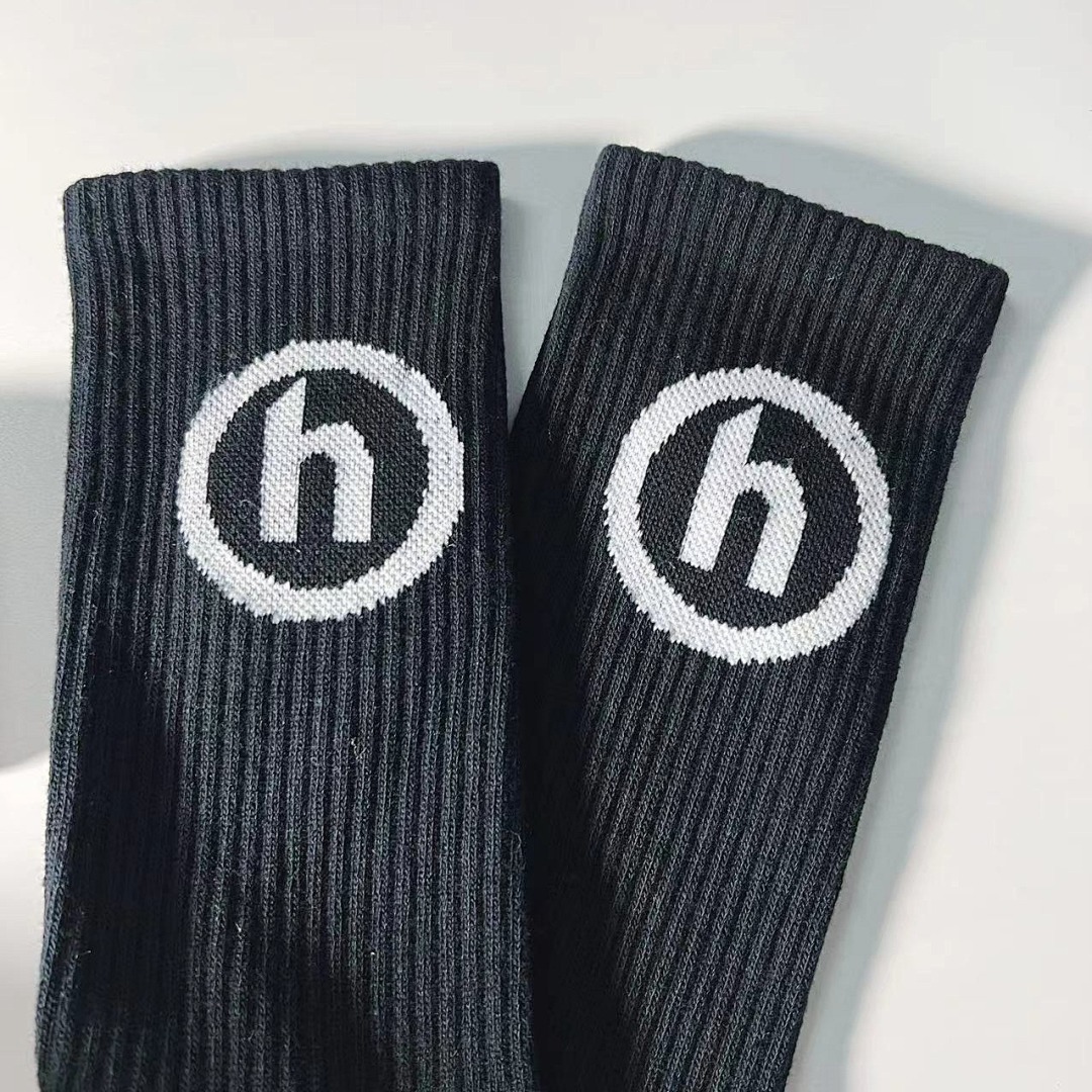 Accessiories 1: 1 Billionaire Boys Club × HIDDEN Black Socks————Unique Correct Version - Image 5
