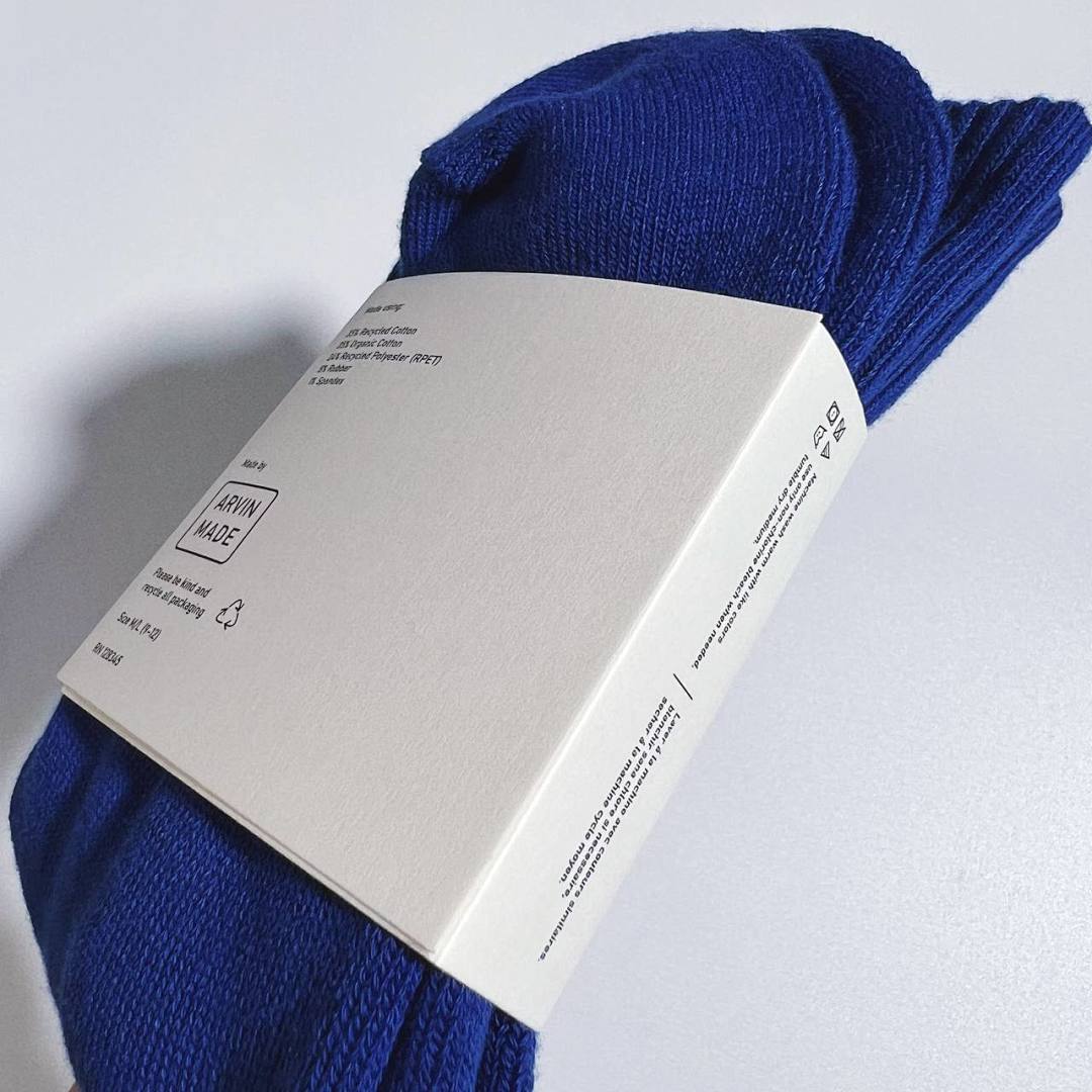 Lanvin Gallery Dept Blue Socks - Image 6
