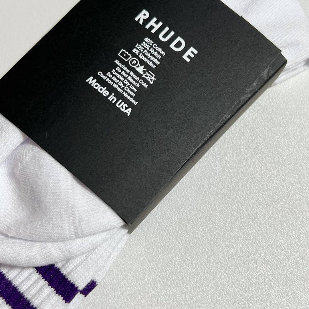 Accessiories VINTAGE RHUDE Moutain 1:1 Towel Socks - Image 37