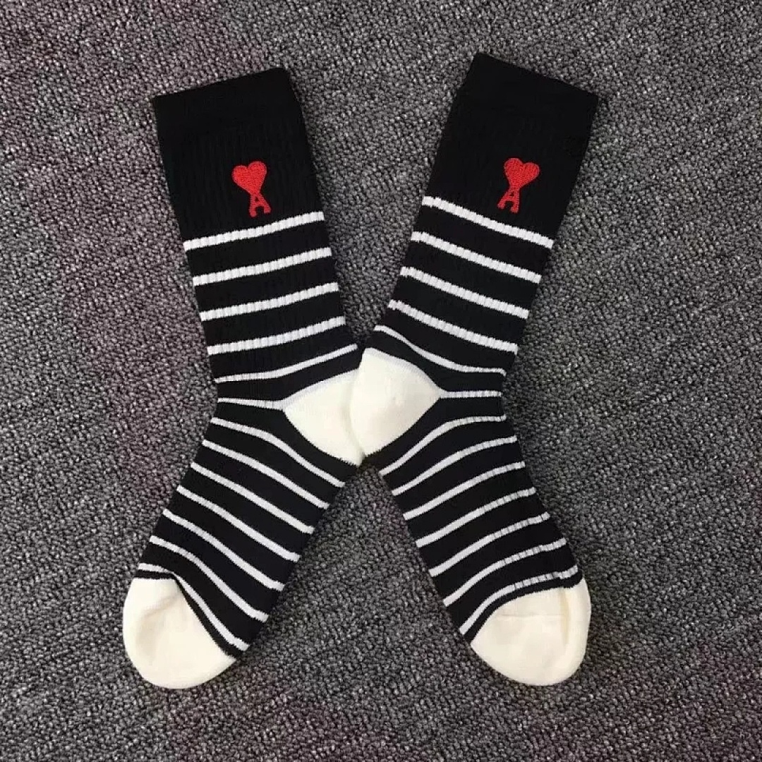 Accessiories AMI Long Stripe Socks - Image 14