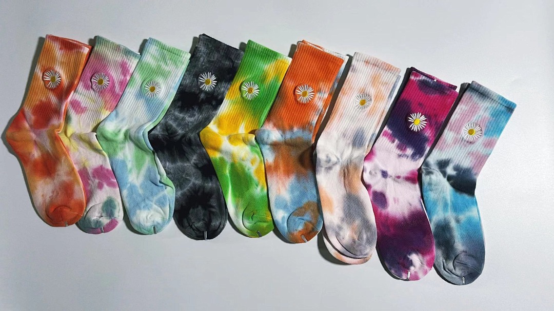 Accessiories Tie-Dyed Socks Tie Dye Small