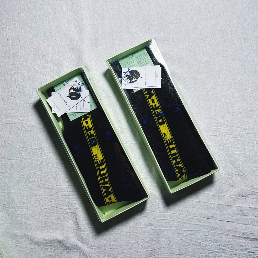 Accessiories OFF WHITE Industry Yellow Sock - Image 3