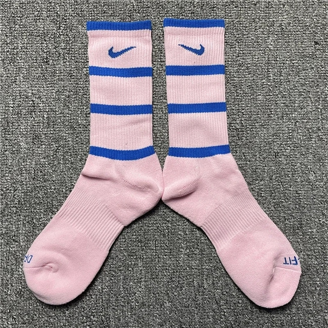 Accessiories NK Stripe Socks New Striped Mid Mens Womens - Image 5