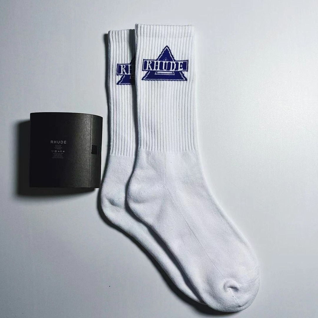 Accessiories Rhude 1: 1 Towel Socks——New Season With 1:1 Cardholder - Image 19