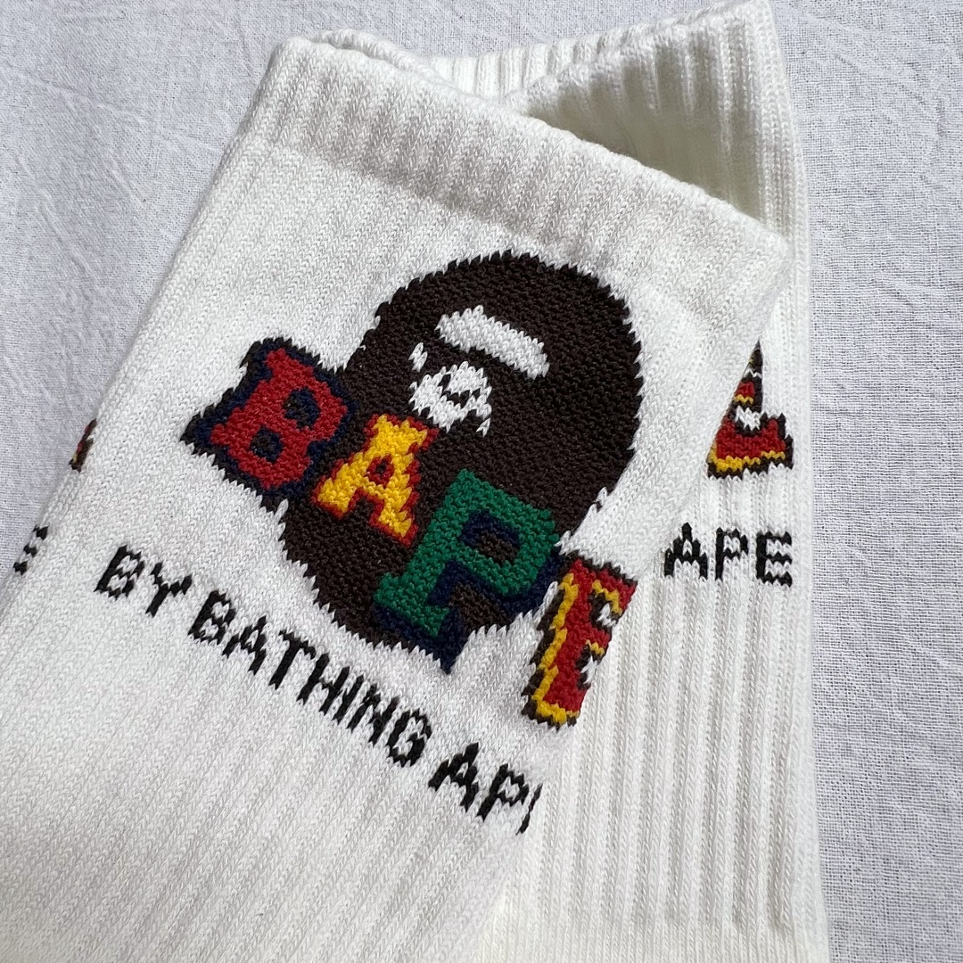 Bape 2024 New Towel Trick Socks - Image 15