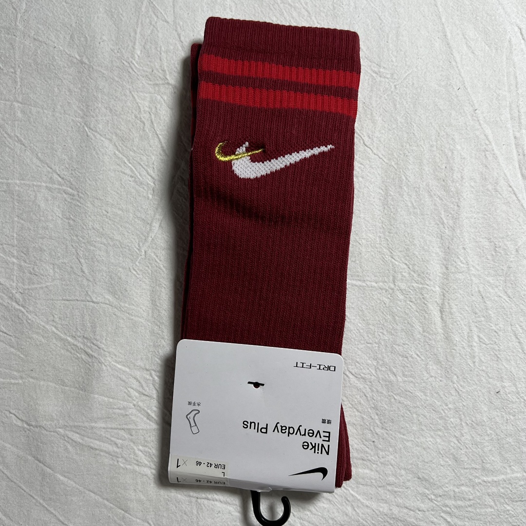 Accessiories NK 2 Embroidered Striped Socks - Image 3