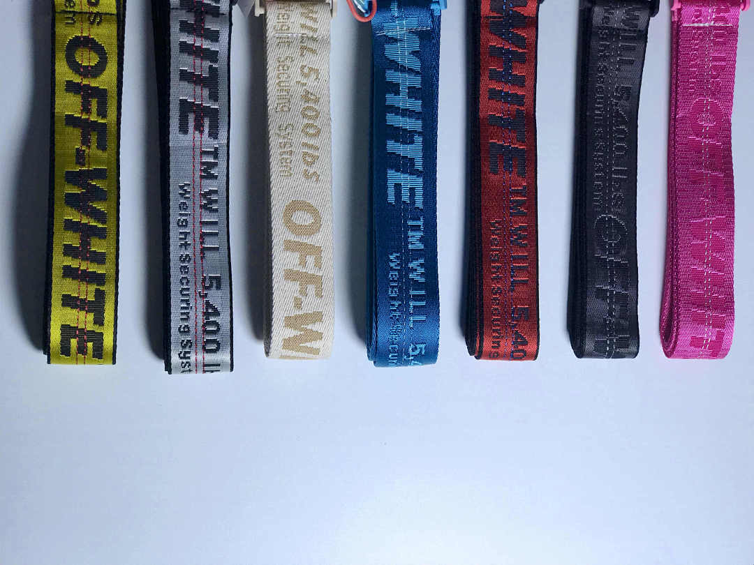 bag/homeware/accessories OFF WHITE Belt (200CM) - Image 8