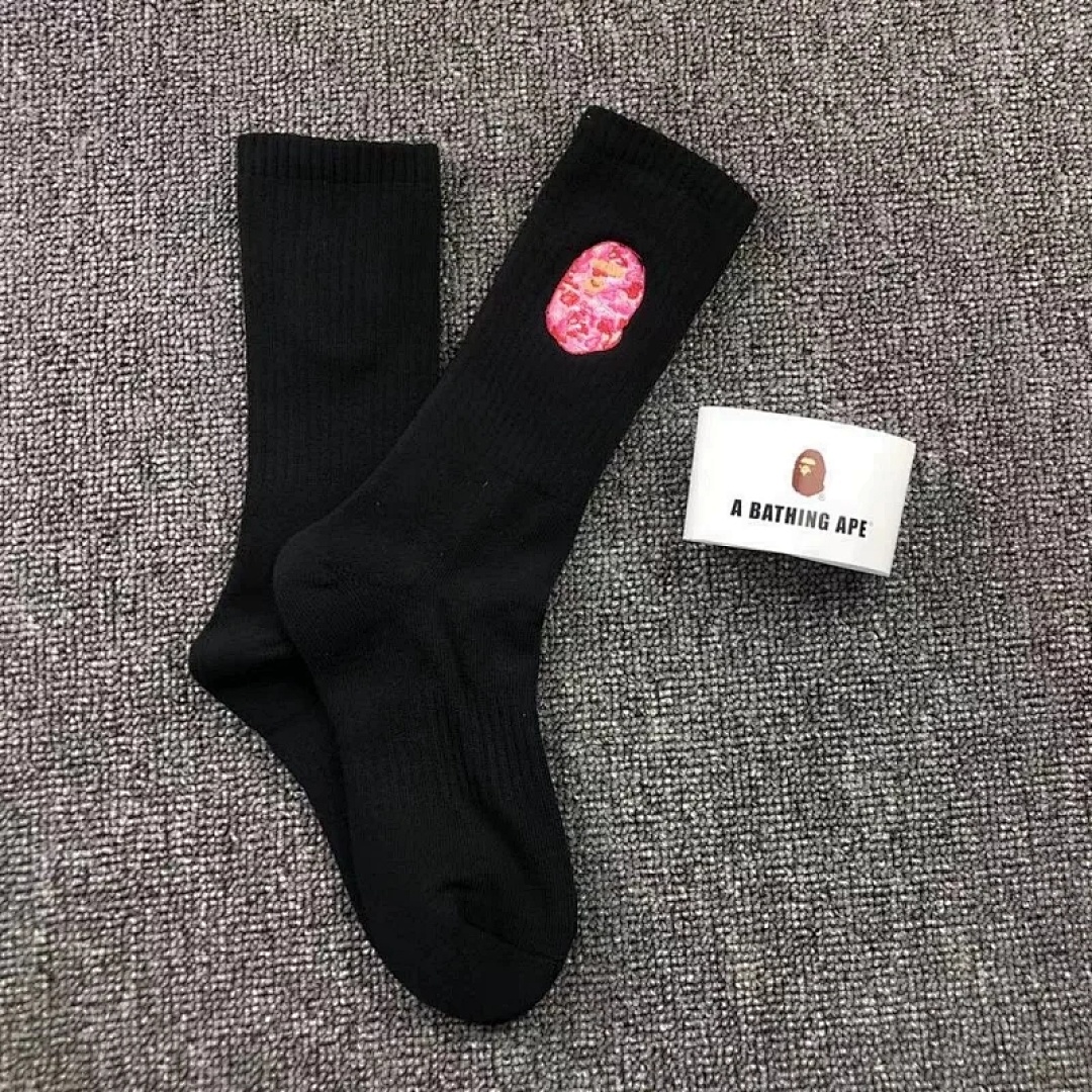 Bape 1: 1 Bape Big Logo Socks - Image 7