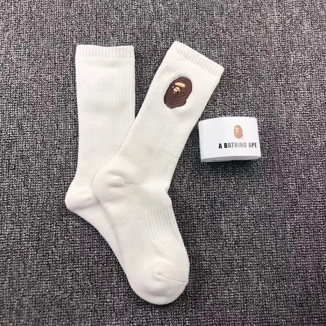 Bape 1: 1 Bape Big Logo Socks - Image 5