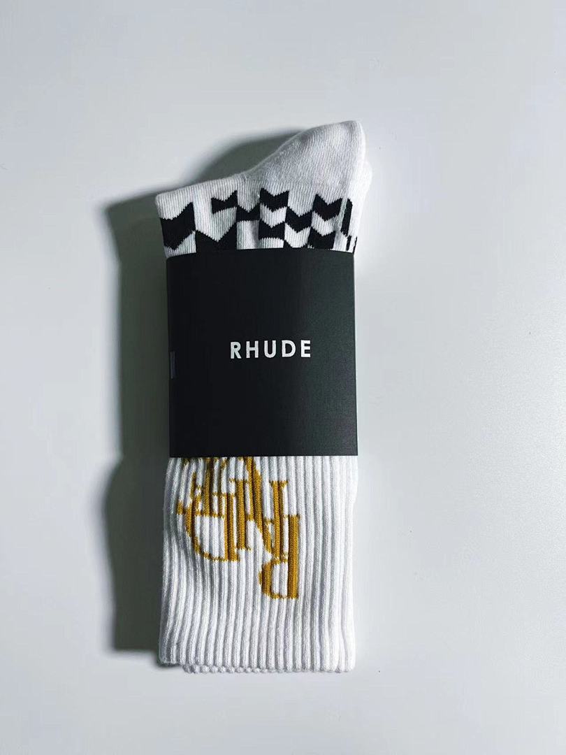 Accessiories Rhude 1: 1 Towel Socks——New Season With 1:1 Cardholder - Image 40