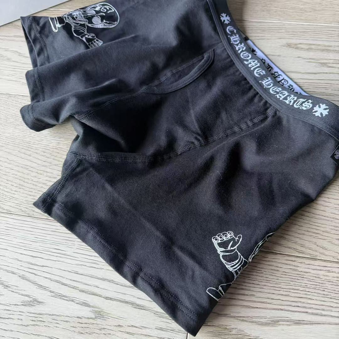 Chanel CHR HEARTS New Underwear Boxer Brief SKULL Long & Short ——Perfect Quality - Image 5