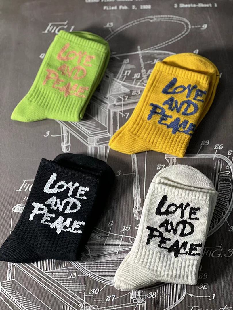 Accessiories Love And Peace Socks