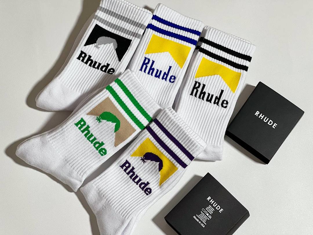 Accessiories VINTAGE RHUDE Moutain 1:1 Towel Socks