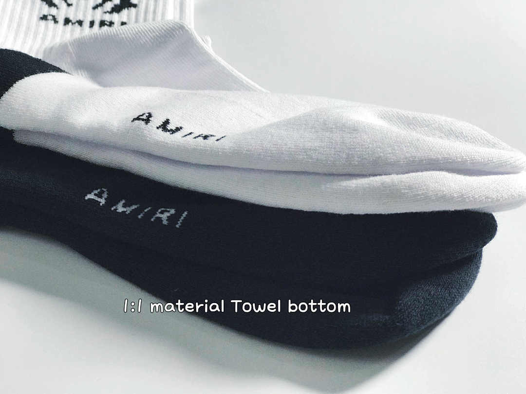 AMIRI 1: 1 Amiri Towel Socks ——With Tag - Image 14