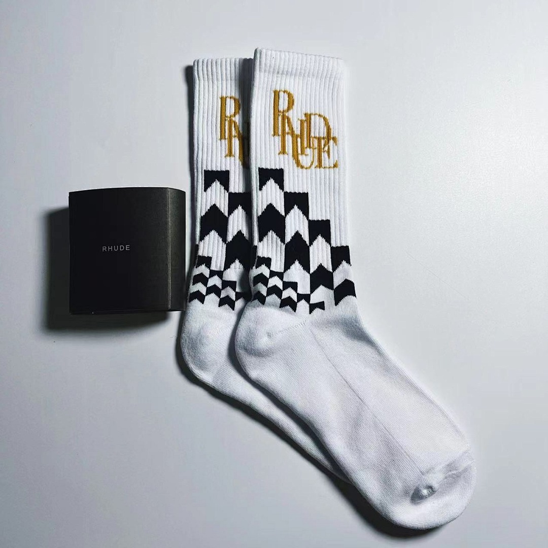 Accessiories Rhude 1: 1 Towel Socks——New Season With 1:1 Cardholder - Image 41