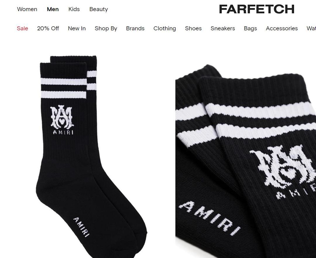 AMIRI 1: 1 Amiri Towel Socks ——With Tag - Image 28