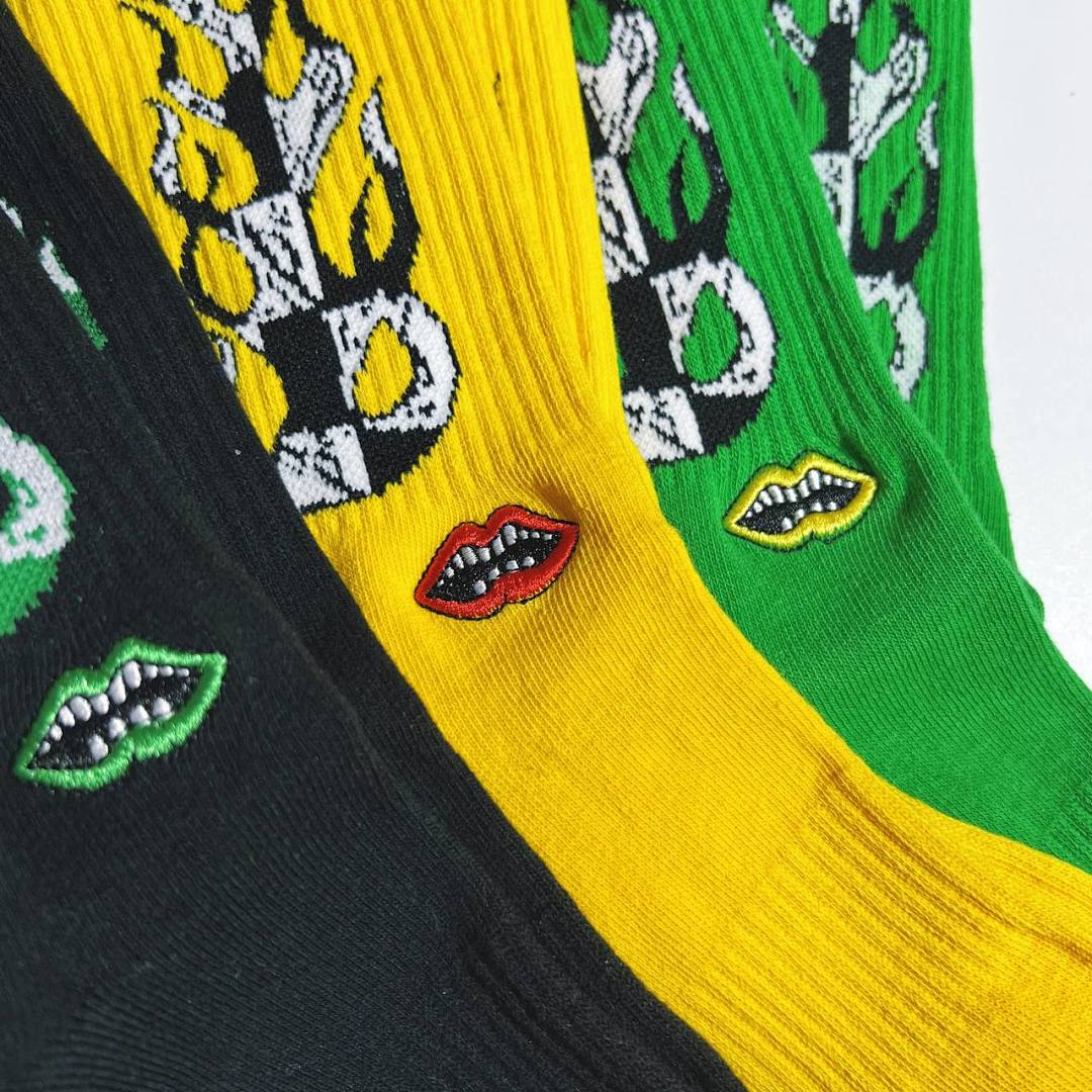 Chanel Chrome-Hearts 2023 Season Towel Socks - Image 14