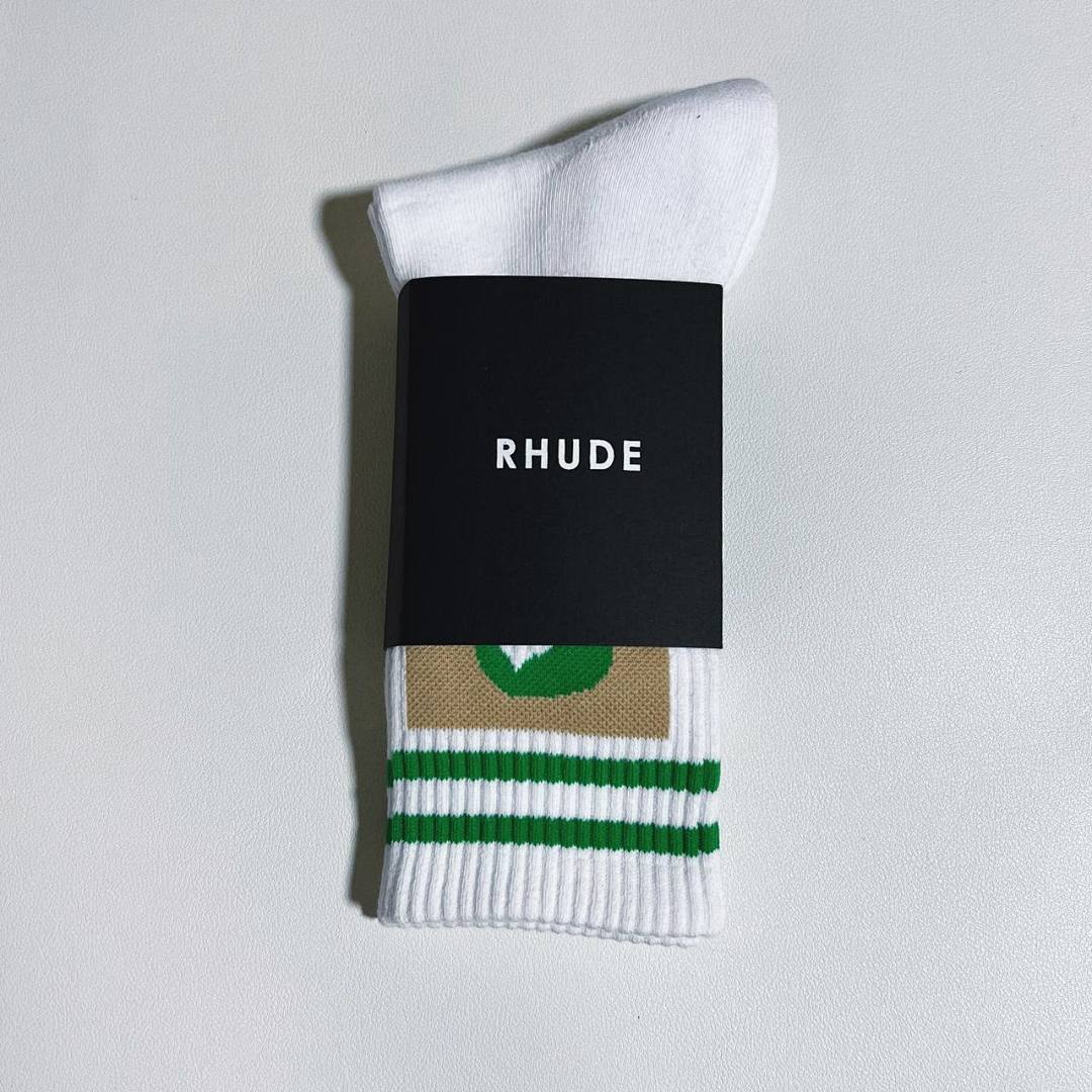 Accessiories VINTAGE RHUDE Moutain 1:1 Towel Socks - Image 30