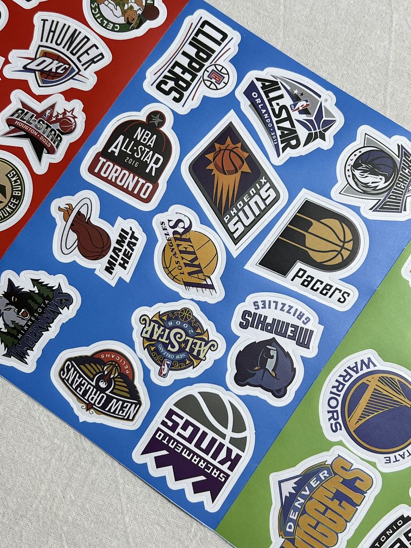 UGG NBA & FFootball League Clubs Team Sticker - Image 17