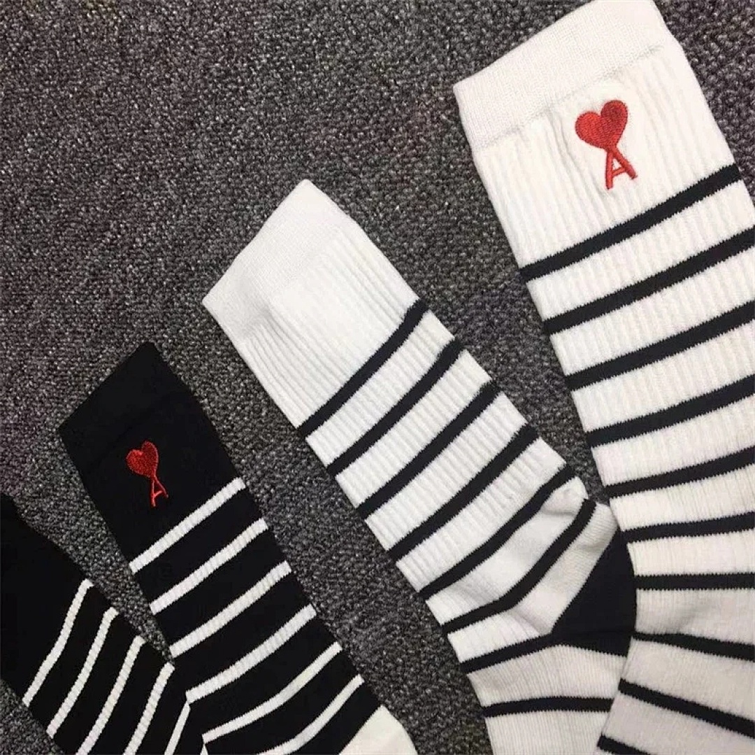 Accessiories AMI Long Stripe Socks - Image 21