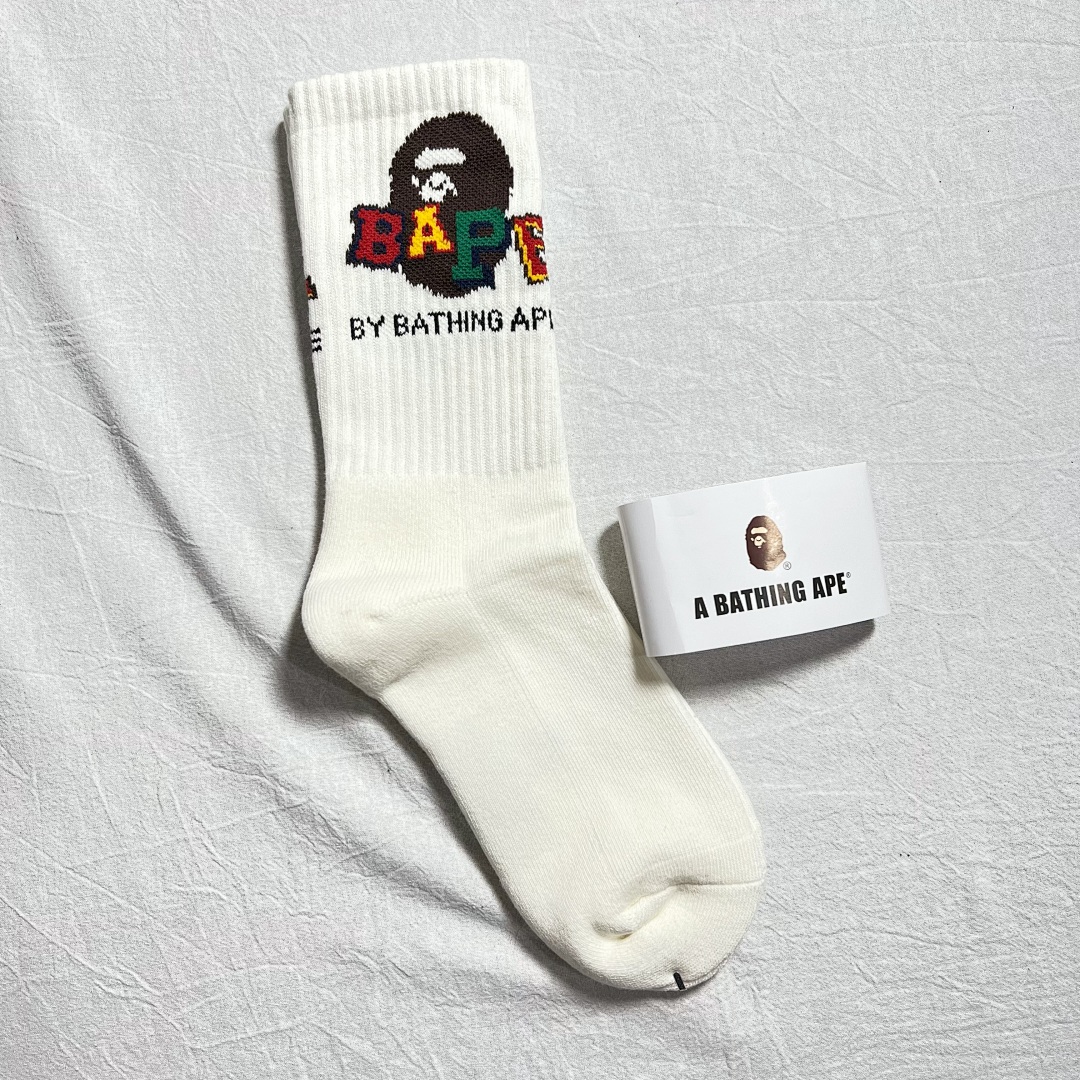 Bape 2024 New Towel Trick Socks - Image 14
