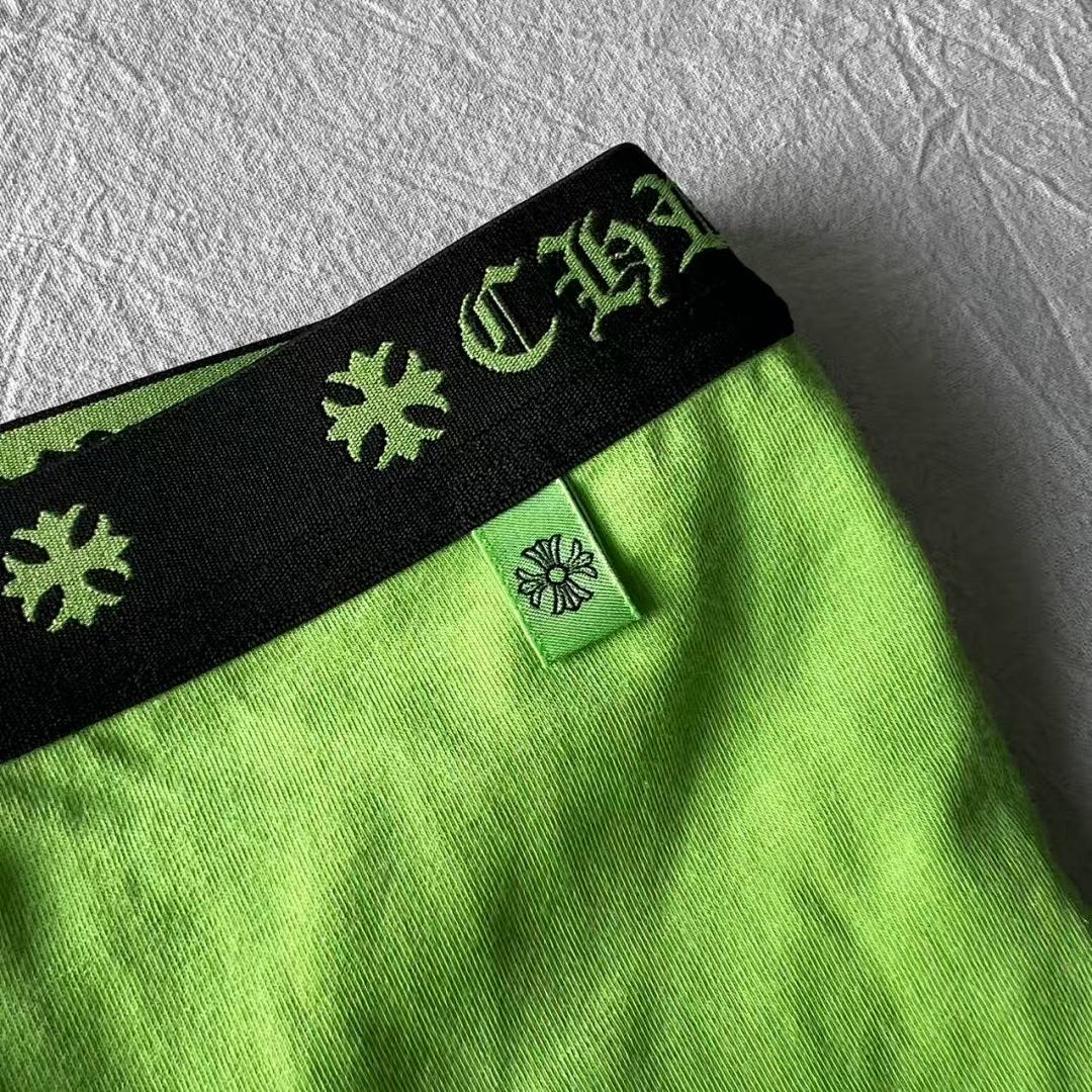 Chanel CHR HEARTS New Underwear Boxer Brief GREEN Long & Short ——Perfect Quality - Image 5