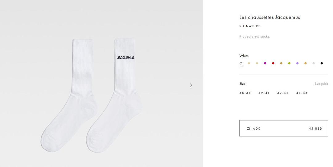 AMIRI Les Chaussettes Jacquemus Socks - Image 2