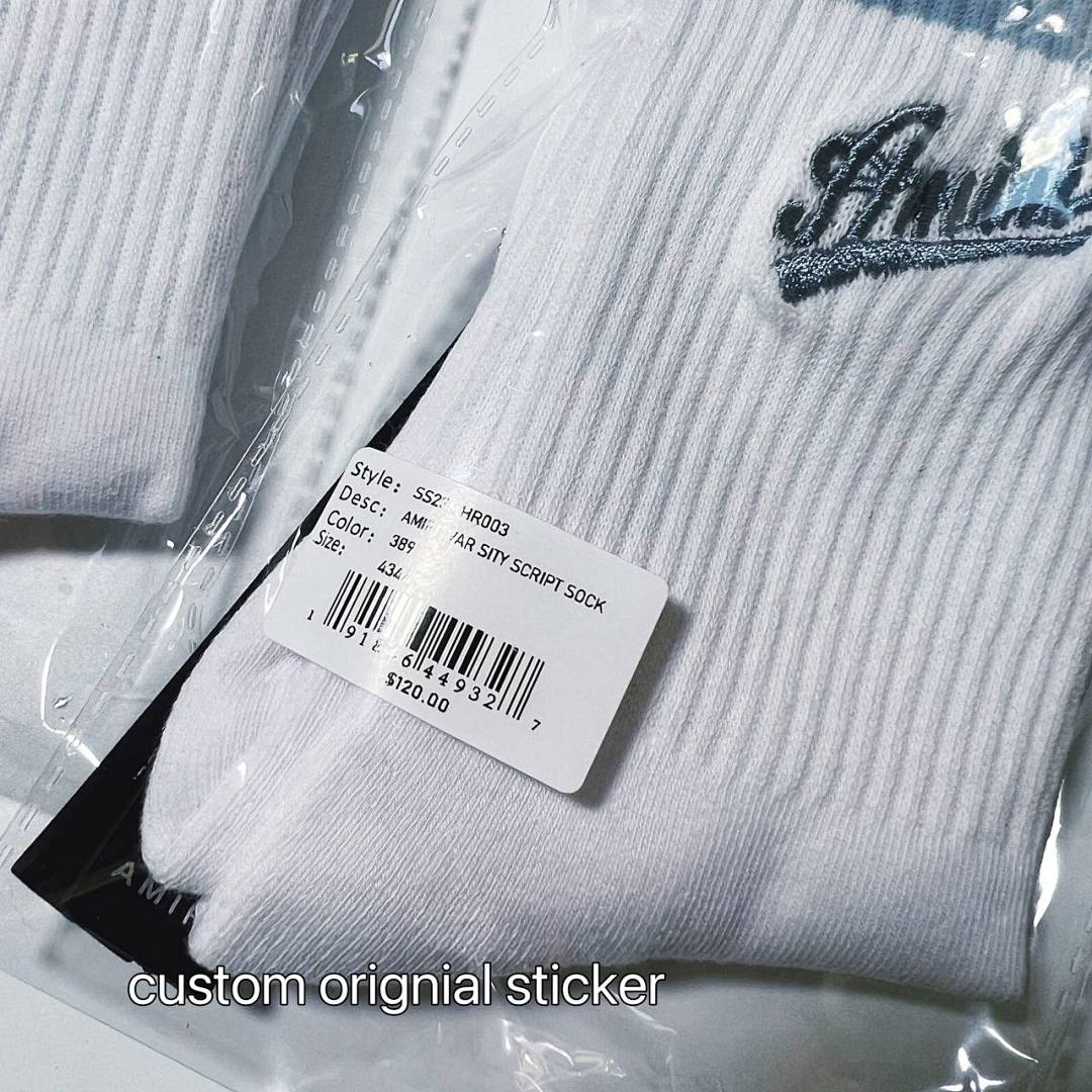 AMIRI 23FW Varsity Script Socks ——In Stock - Image 5
