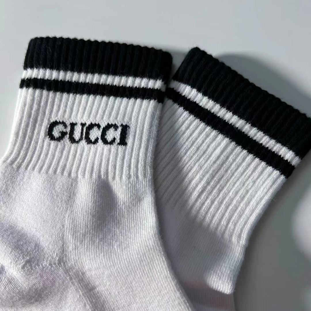 Accessiories GG Classical Towel Socks Small (White) - Image 3