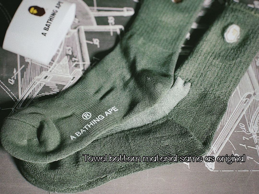 Bape Towel Socks New Color - Image 11