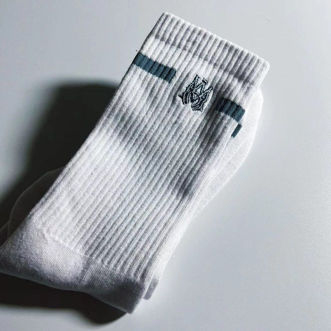 AMIRI 1:1 Embroidery Logo Socks Embroidered - Image 12