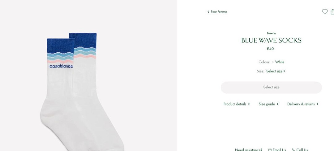 Accessiories BLUE WAVE SOCKS - Image 2