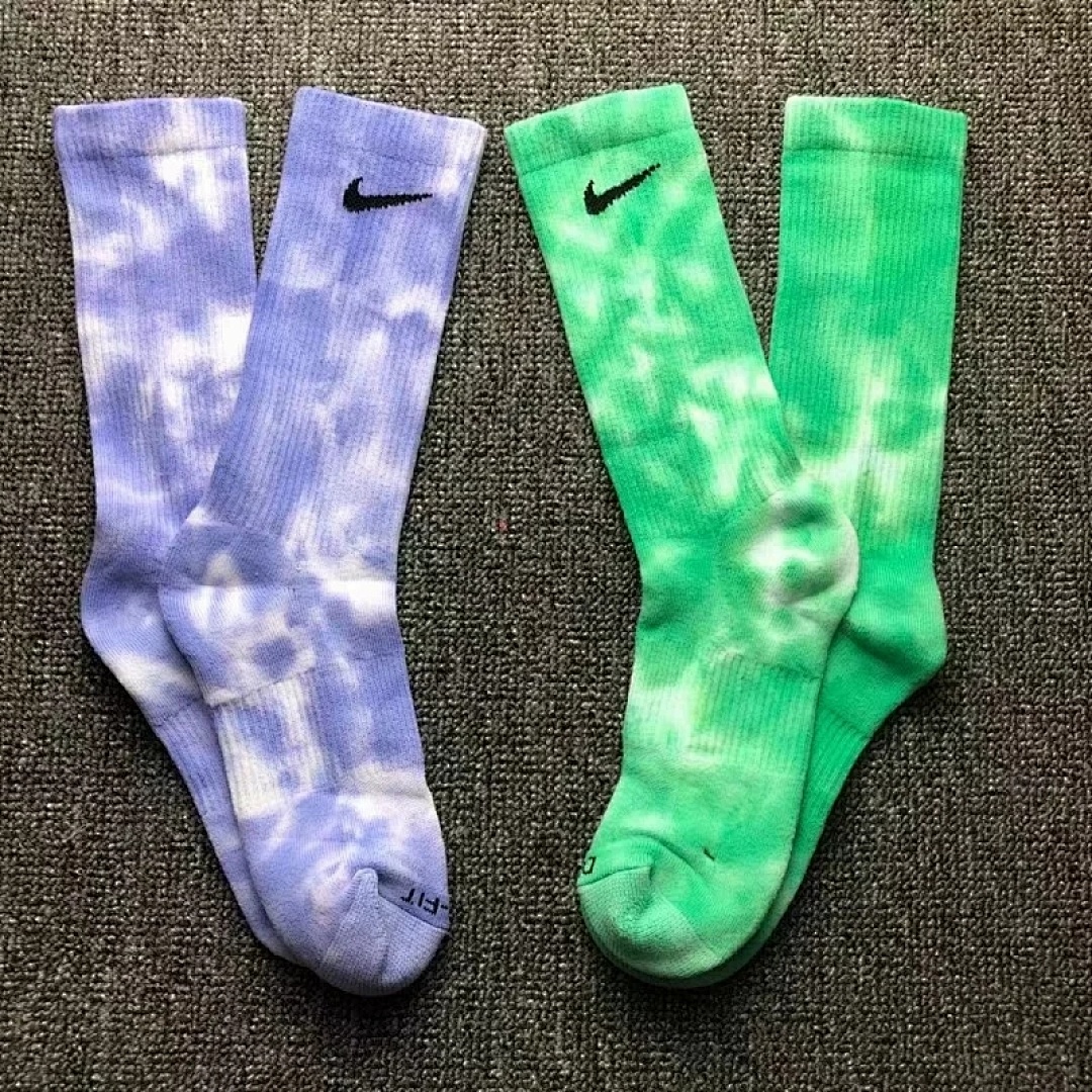 Accessiories NK Socks Two Pairs Tie Dye Double Mid - Image 5