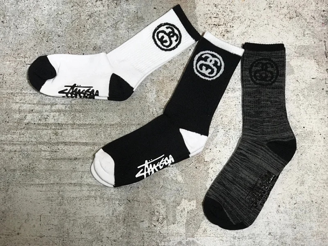Stussy Socks 17SS Label Fleece Sole, photo 1