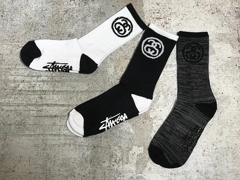 Stussy Socks 17SS Label Fleece Sole, photo 1