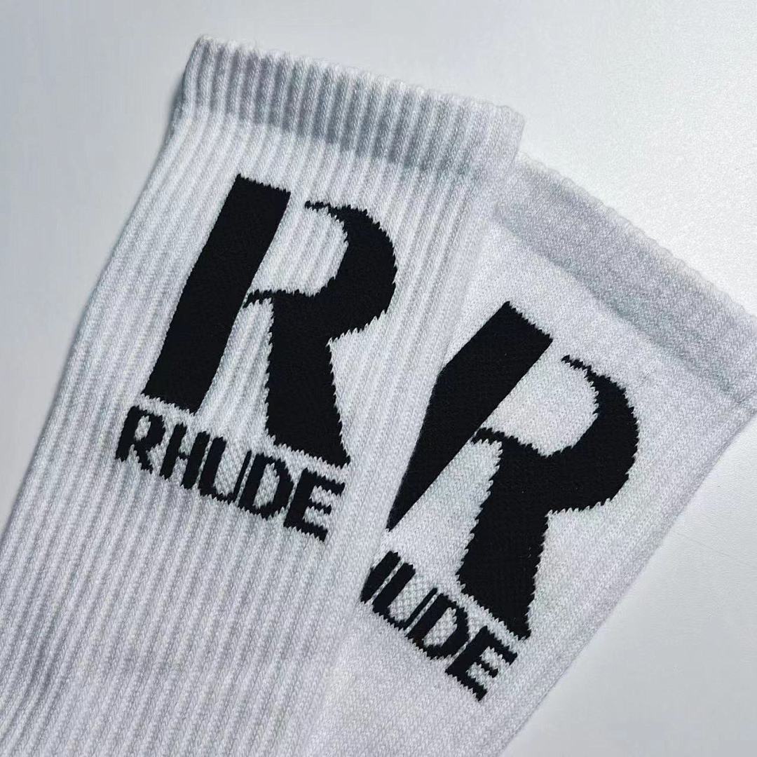 Accessiories Rhude 1: 1 Towel Socks——New Season With 1:1 Cardholder - Image 13