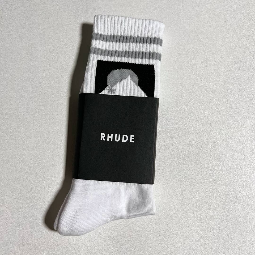 Accessiories VINTAGE RHUDE Moutain 1:1 Towel Socks - Image 4