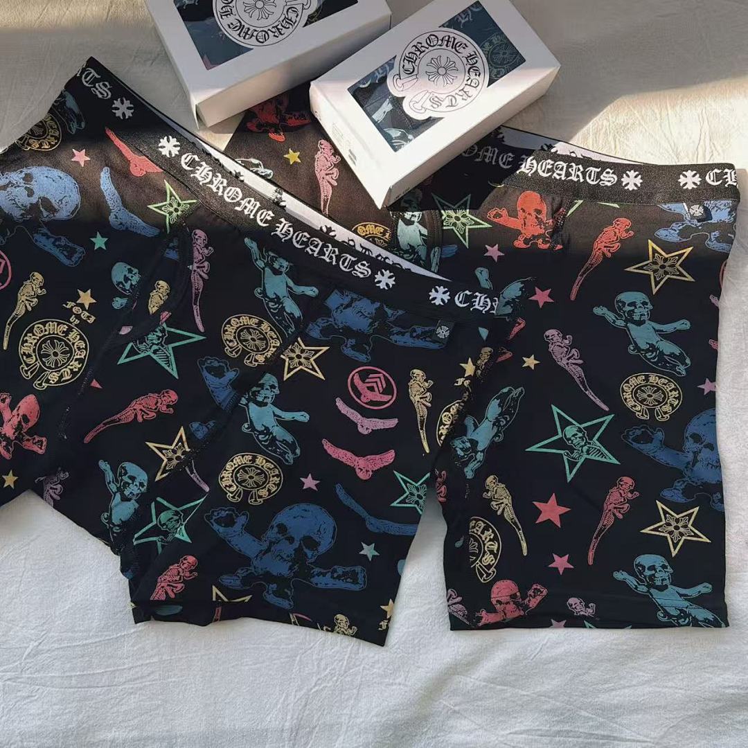 Chanel CHR HEARTS New Underwear Boxer Brief FOTI Long & Short ——Perfect Quality - Image 8