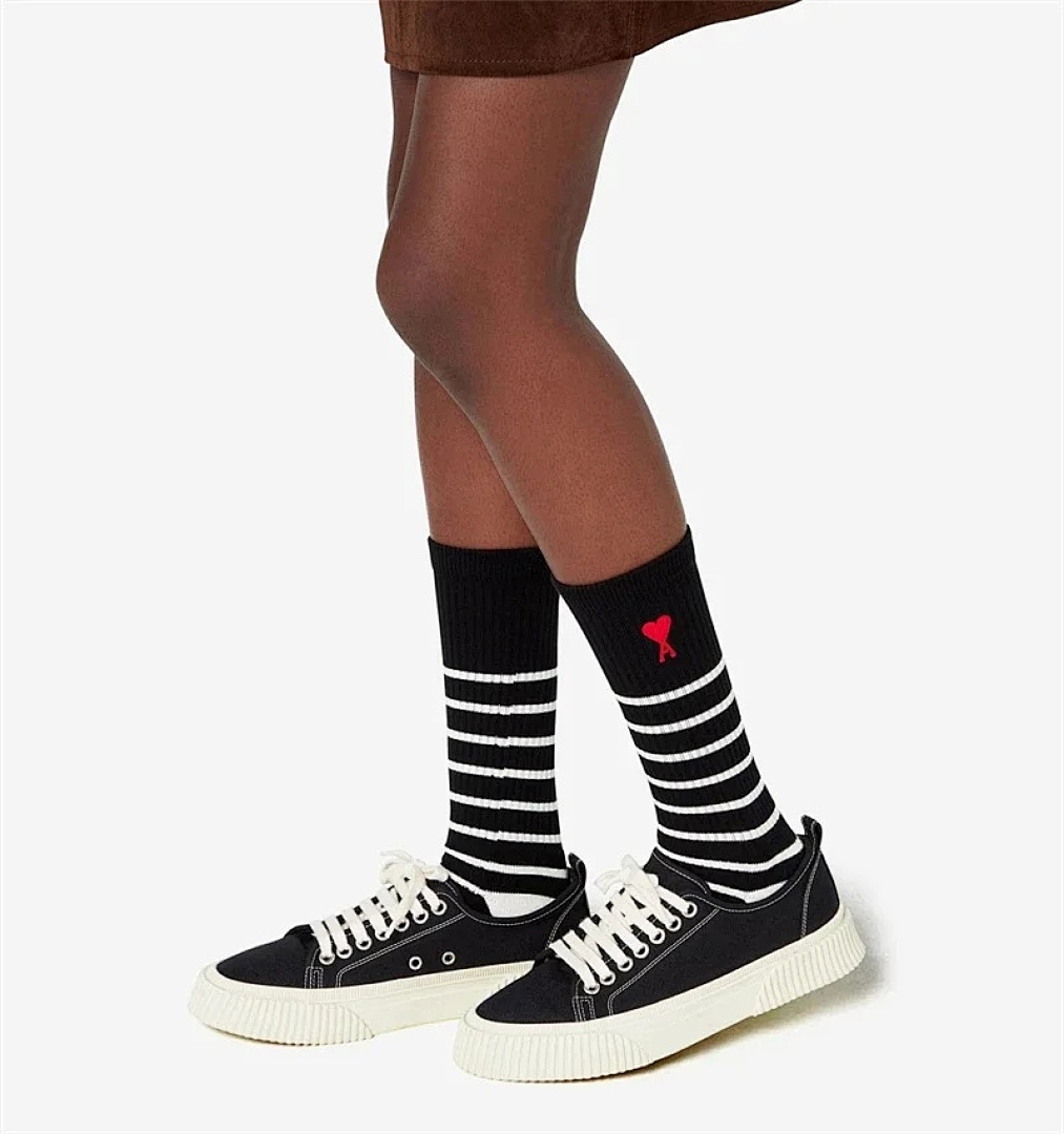 Accessiories AMI Long Stripe Socks - Image 20